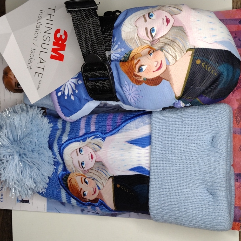 Hat & Ski Mitten set